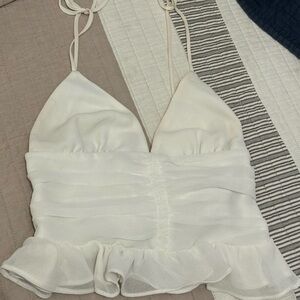 Aritzia tie tank top